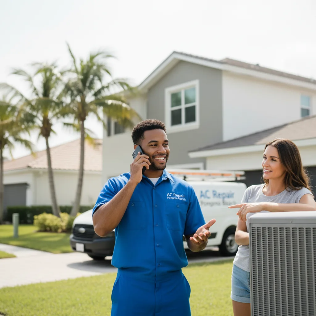 AC Repair Pompano Beach customer support in Howard Beach